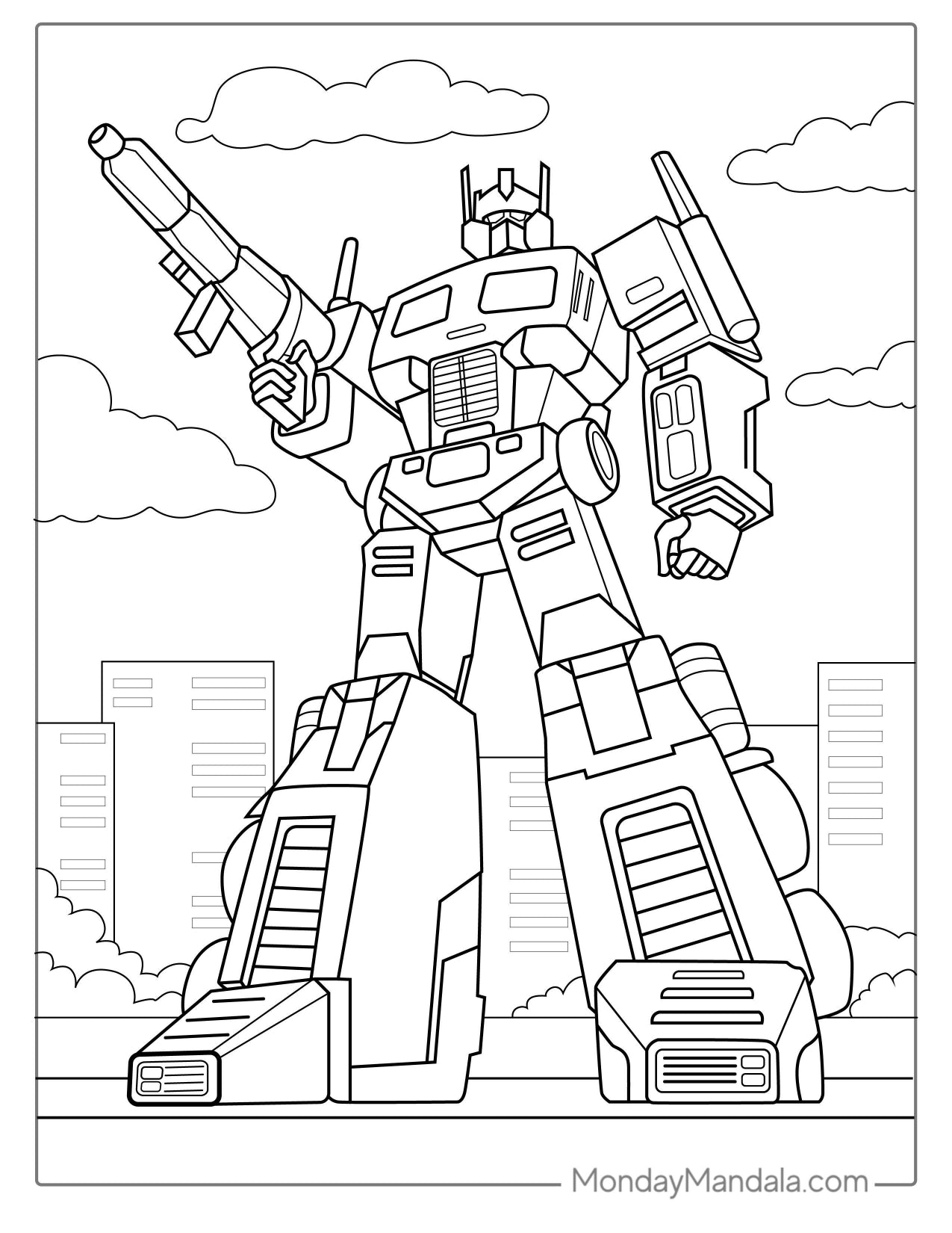 Coloring Multi Page Of Transformer
