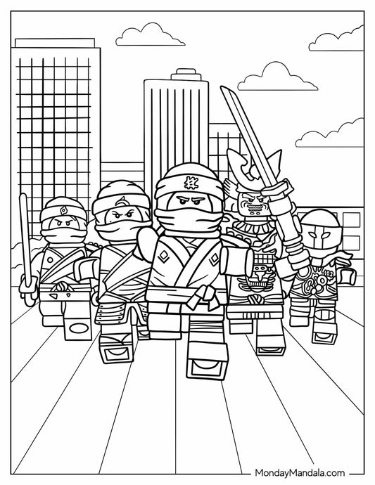 Lego Ninjago Ready To Fight page