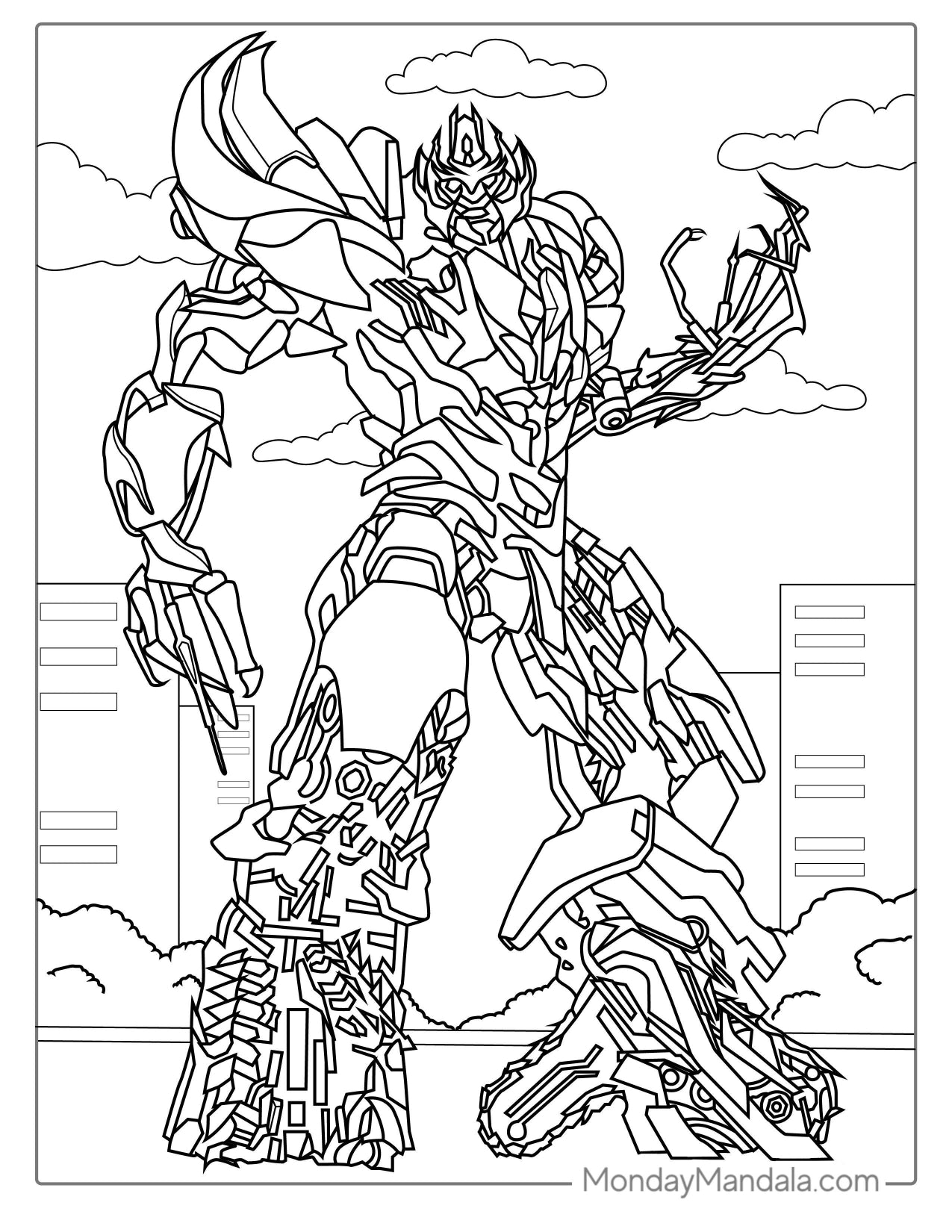 Coloring Multi Page Of Transformer